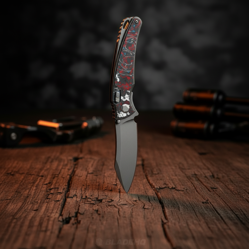 G&G Hawk Talon Hawk Lock Knife - Nebula Fatcarbon