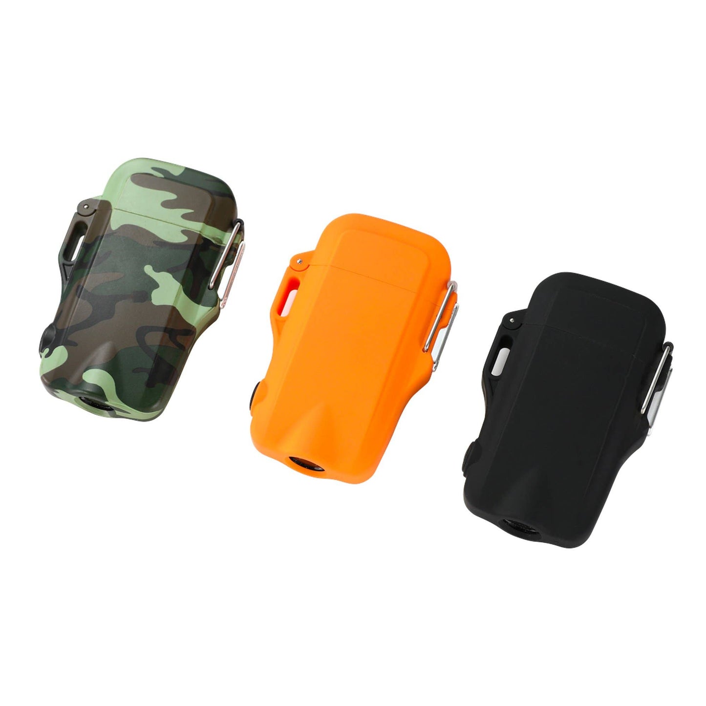Quad-Core Arc Spark Lighter | USB Rechargeable w/ Flashlight