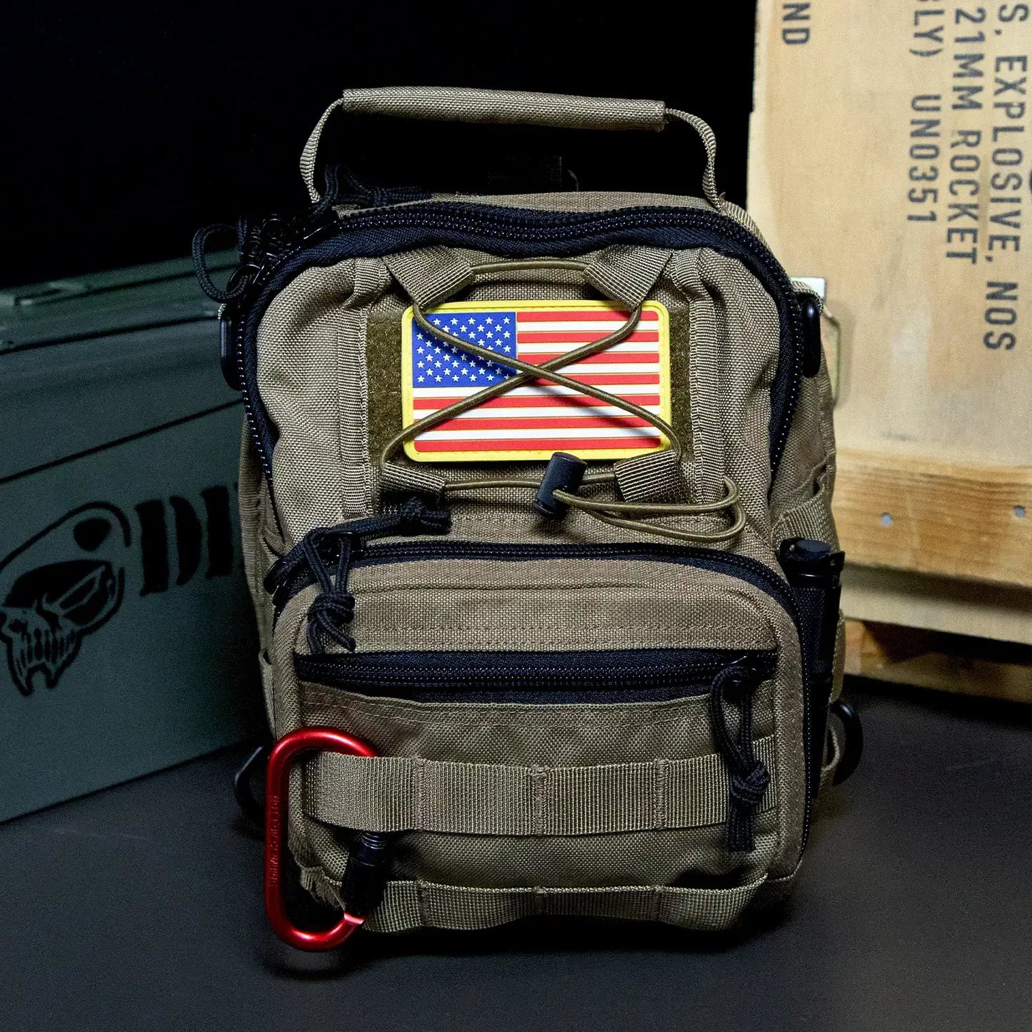 Night Stalker Compact EDC Tactical Sling Bag