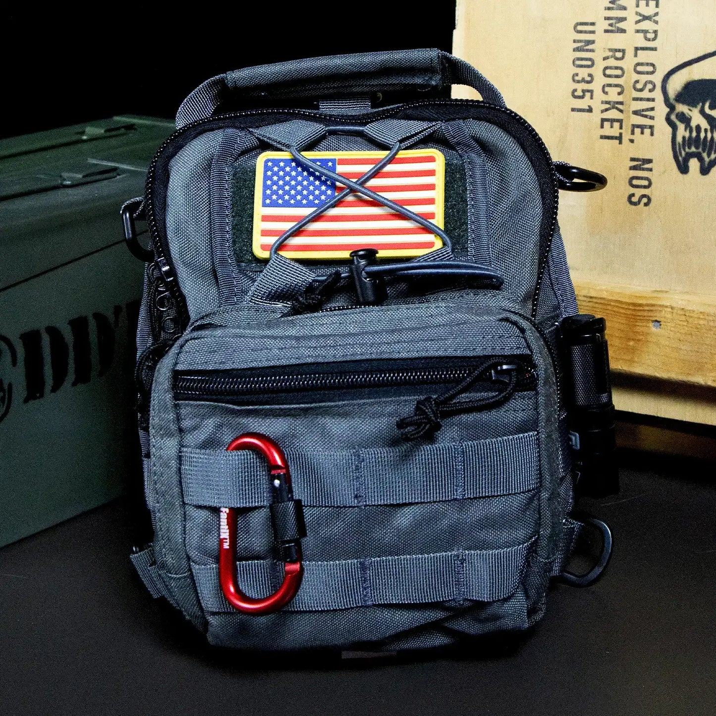 Night Stalker Compact EDC Tactical Sling Bag