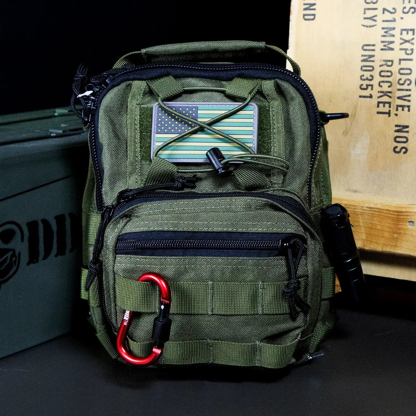 Night Stalker Compact EDC Tactical Sling Bag