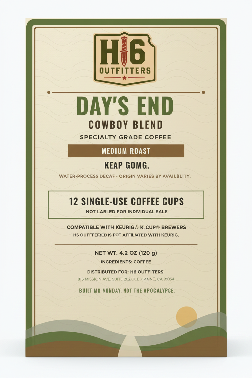 Day's End Decaf Blend K-Cup Coffee