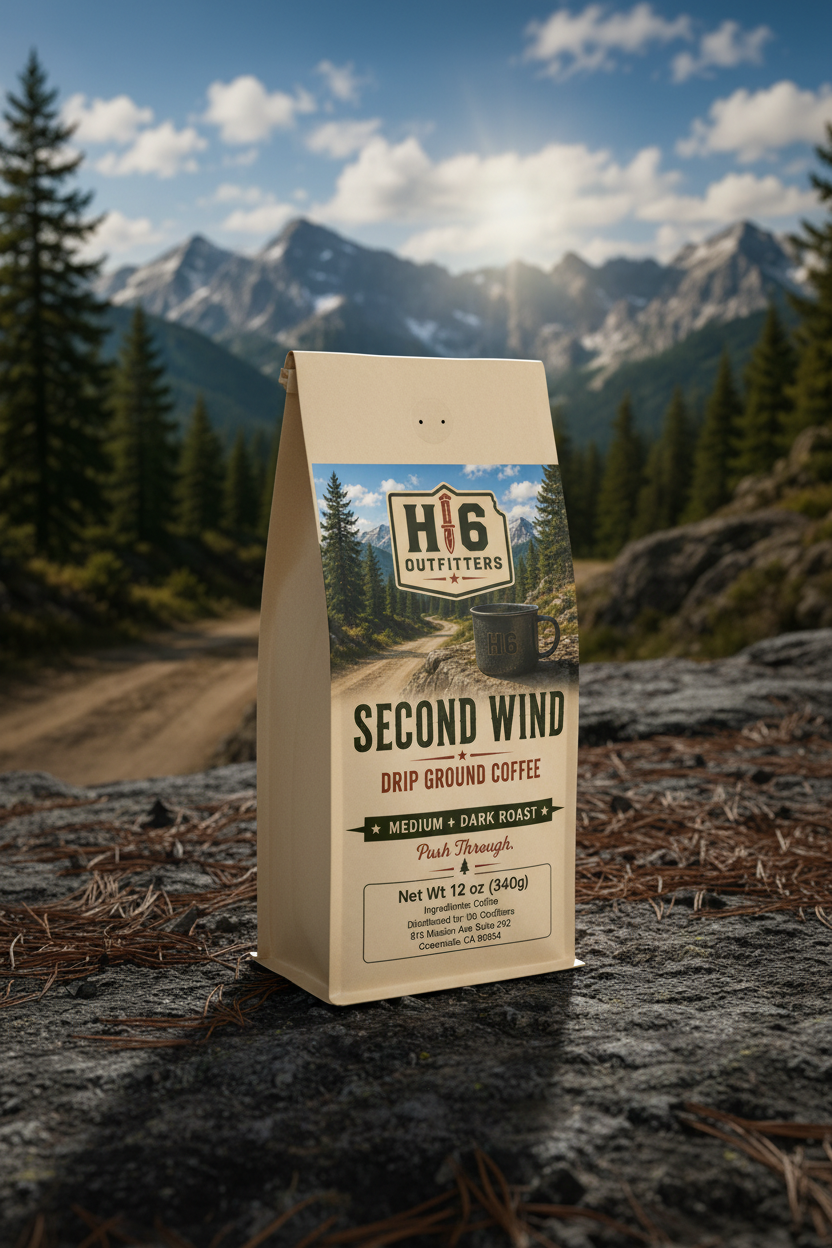 Second Wind Kraft Coffee Bag