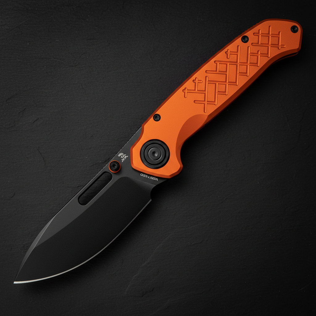 Vosteed Zander Vanchor Lock Orange - Dark Background